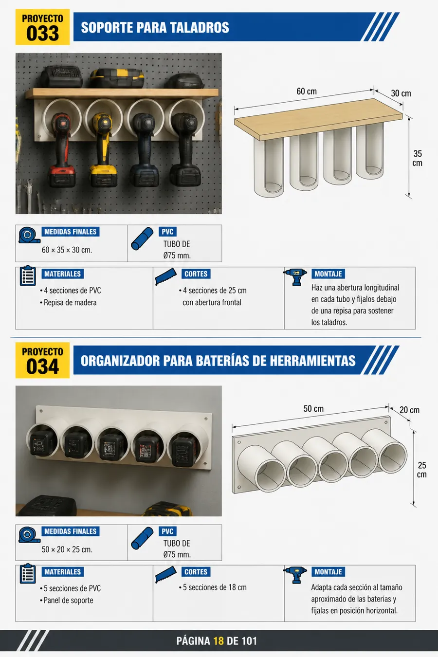 ejemplo de proyecto en PVC