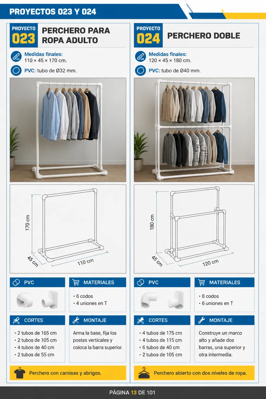 ejemplo de proyecto en PVC